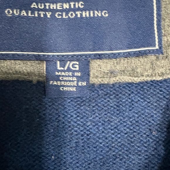 American Eagle Outfitters Men's Navy Crewneck Sweater - Picture 4 of 6